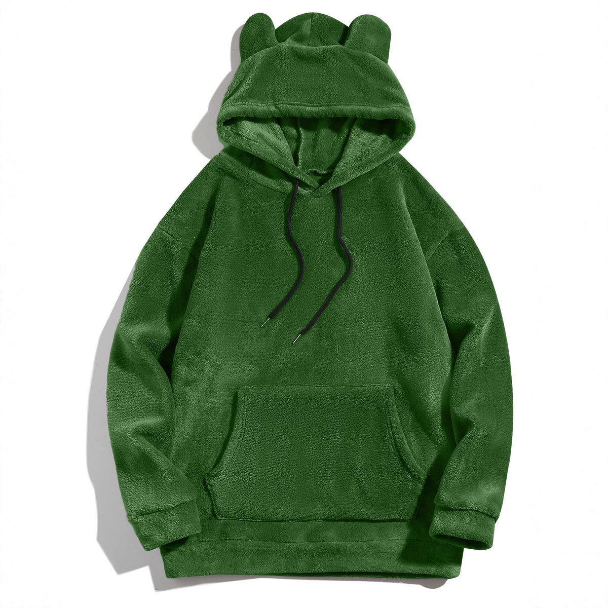 Unisex Fleece Pullover Jacket with Raglan Sleeves – Loose Fit Casual Pullover for Men and Women