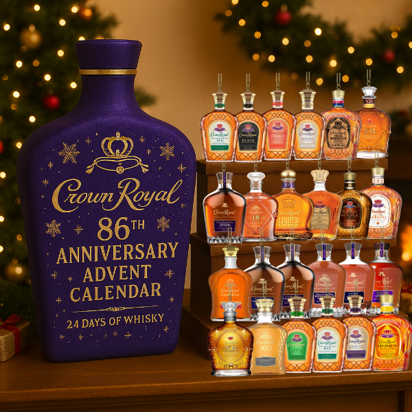 Walker | Whisky and Bourbon Christmas Advent Calendar 2026 with 24 Mini Bottle Designs