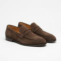 Men's Faux Suede Loafers – Low Profile Slip-On Shoes
