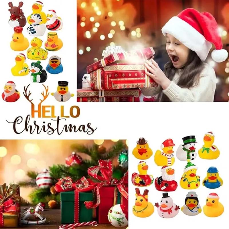 Benny | Rubber Duck Christmas Advent Calendar with 24 Festive Ducks
