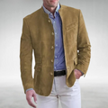 Men's Mao Collar Smart Casual Jacket – Lightweight Tailored Fit