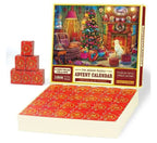 Nora | Jigsaw Puzzle Christmas Advent Calendar with 24 Daily Puzzle Boxes