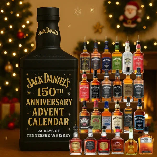 Walker | Whisky and Bourbon Christmas Advent Calendar 2026 with 24 Mini Bottle Designs