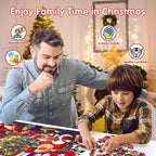 Nora | Jigsaw Puzzle Christmas Advent Calendar with 24 Daily Puzzle Boxes