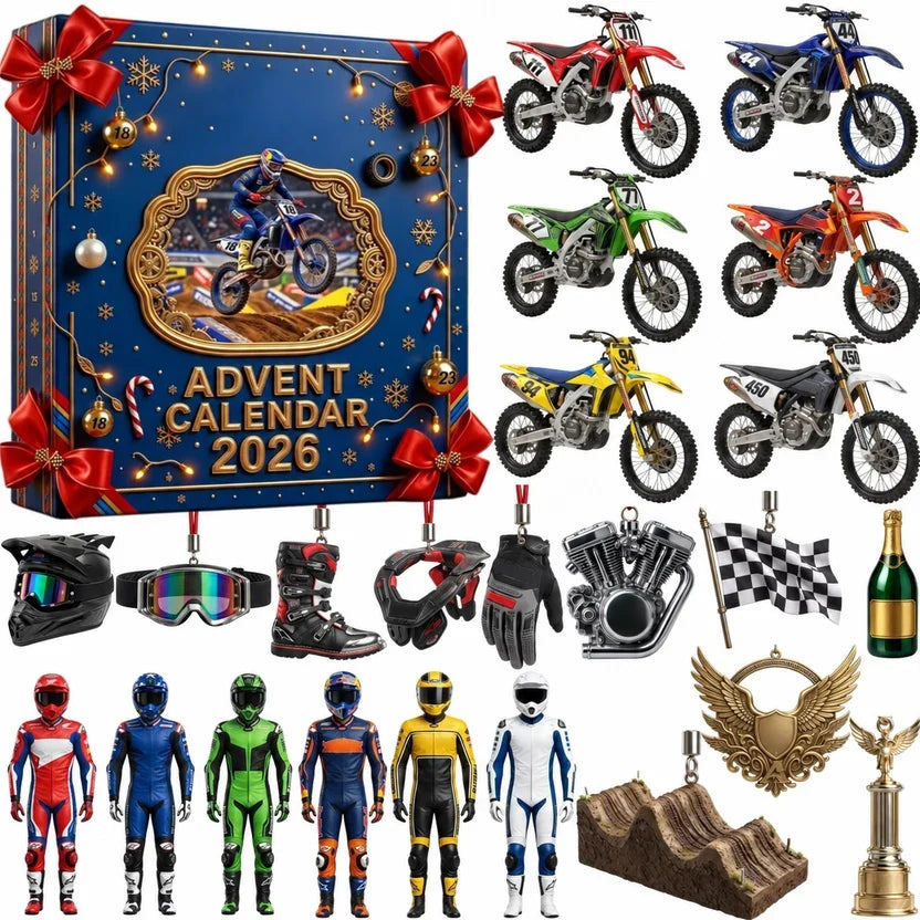 Dean | Classic Car Christmas Advent Calendar with 24 Retro Mini Vehicles