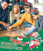 Nora | Jigsaw Puzzle Christmas Advent Calendar with 24 Daily Puzzle Boxes