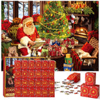 Nora | Jigsaw Puzzle Christmas Advent Calendar with 24 Daily Puzzle Boxes