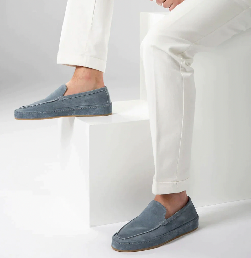 Men's Slip-On Loafers – Cushioned Smart Casual Everyday Shoes