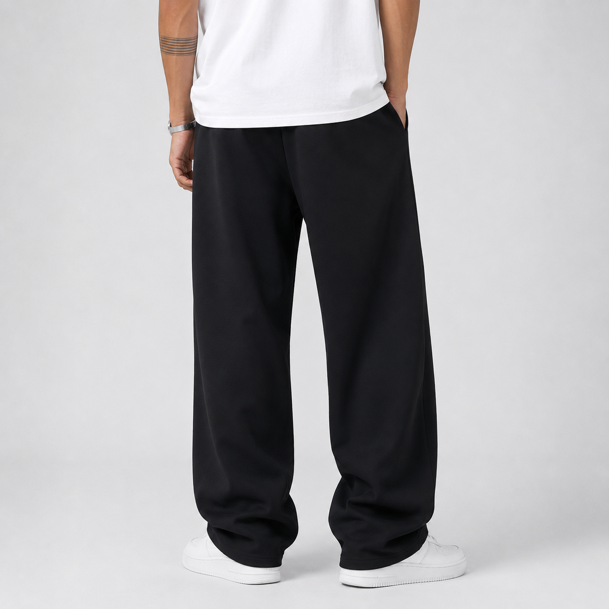 Men's Drawstring Jogger Pants – Thick Knit Relaxed Fit Sweatpants