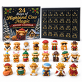 Ivy | Highland Cow Christmas Advent Calendar with 24 Farmhouse Surprises