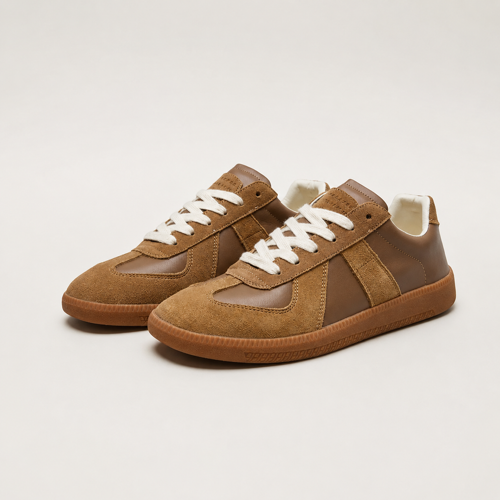 Men's Lightweight Casual Lace-Up Sneakers – Comfortable Everyday Walking Shoes