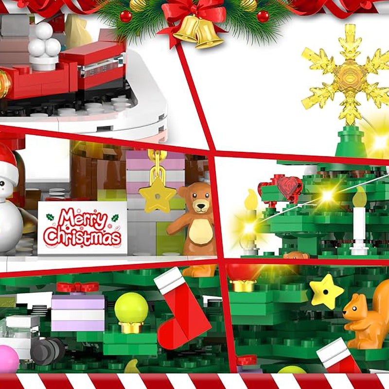 Oscar | 1102 Piece Christmas Village Building Block Advent Calendar