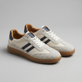 Men's Classic Retro Sneakers – Breathable Mesh Lace-Up Casual Shoes