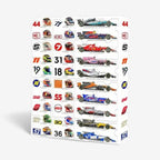 Rocco | Race Car Christmas Advent Calendar with 24 Mini Racing Cars Gift Set