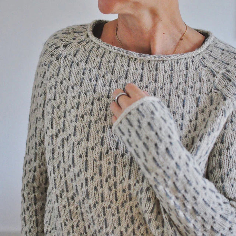 Women's Boat Neck Knit Sweater – Relaxed Casual Pullover
