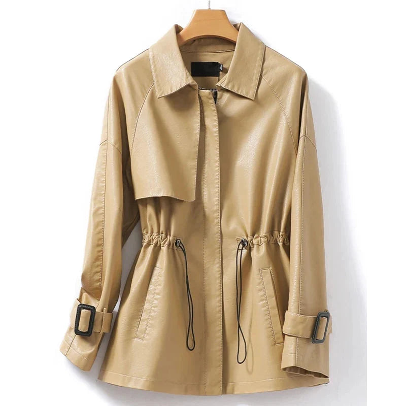 Marlo Sheepskin Leather Jacket
