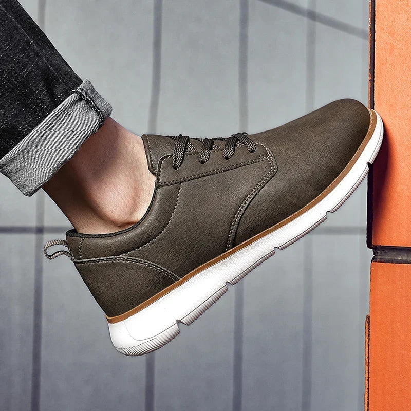Jensen Leather Low Top Sneaker