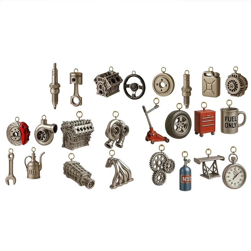 Gus | Car Lover Christmas Advent Calendar with 24 Mini Auto Part Replicas