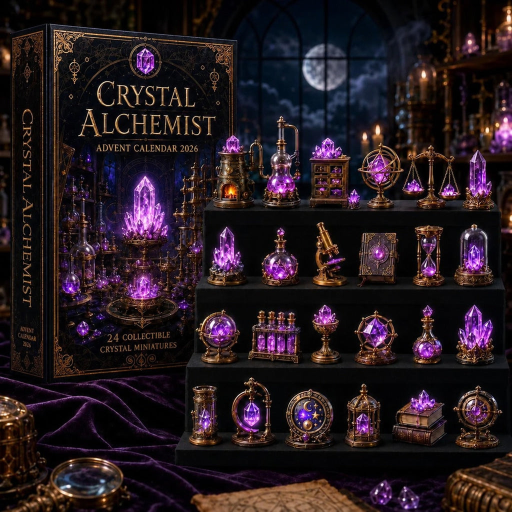 Celeste | Celestial Witch Christmas Advent Calendar 2026 with 24 Mystic Figurines