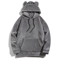 Unisex Fleece Pullover Jacket with Raglan Sleeves – Loose Fit Casual Pullover for Men and Women