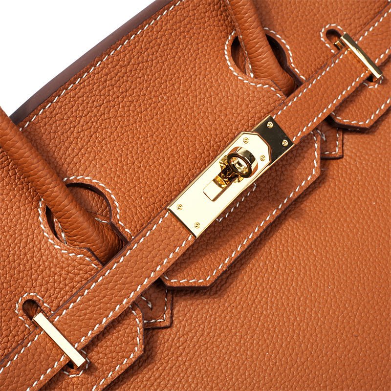 Women's Structured Top Handle Handbag – Elegant Everyday Shoulder Bag
