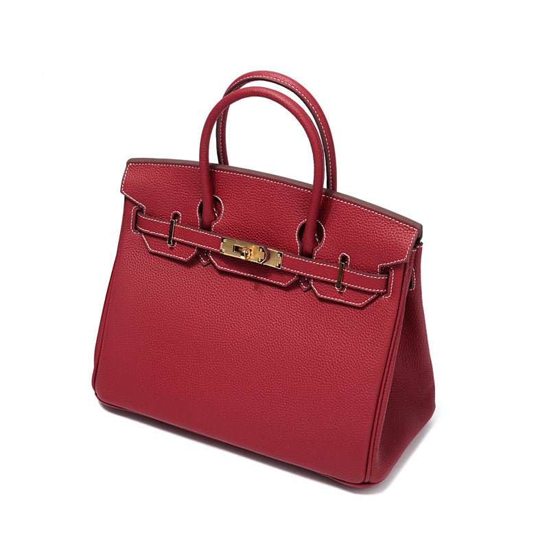 Women's Structured Top Handle Handbag – Elegant Everyday Shoulder Bag