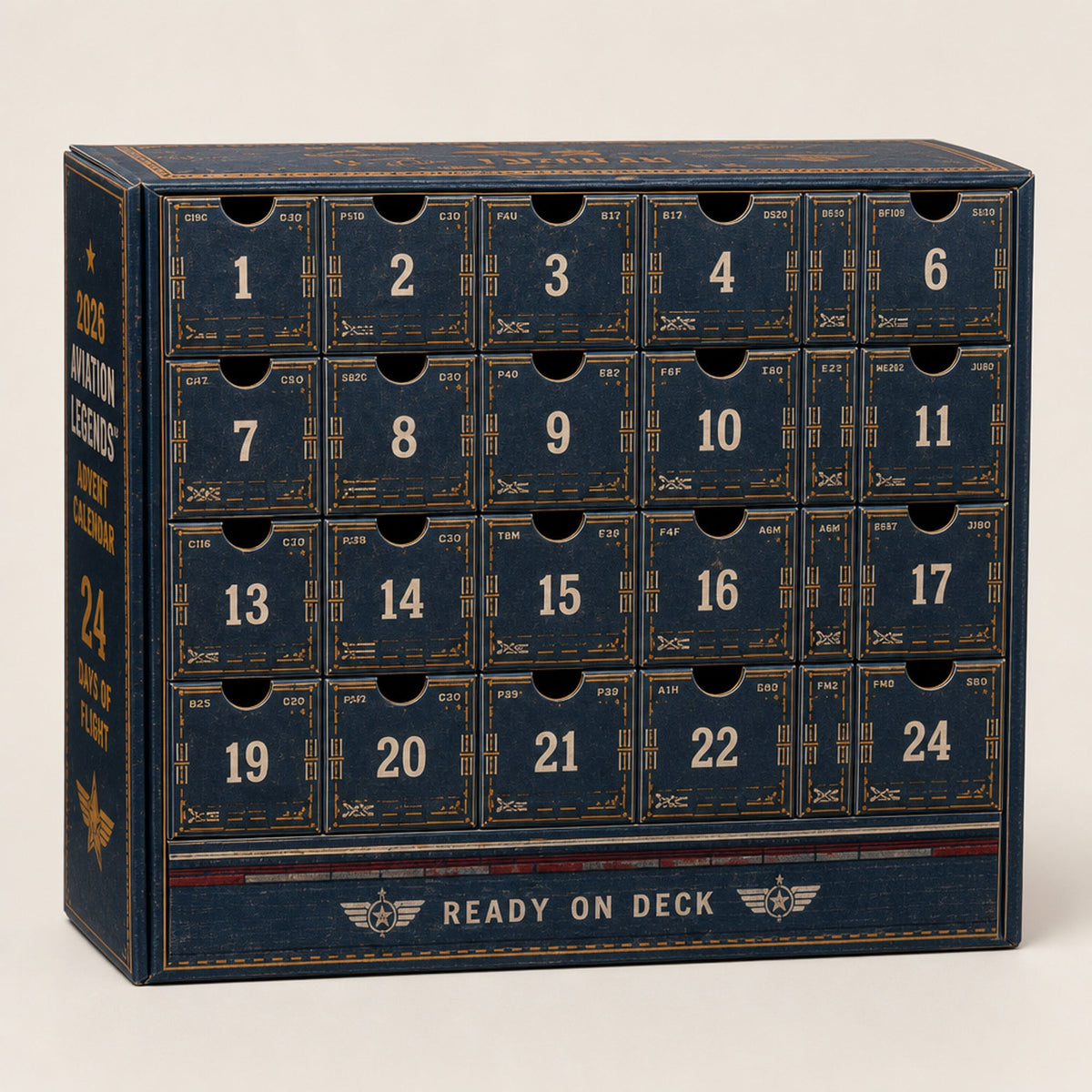 Theo | Aviation Christmas Advent Calendar 2026 with 24 Collectible Aircraft Models