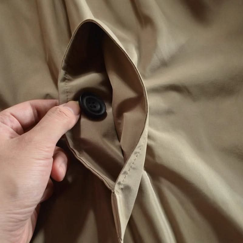 Men's Insulated Winter Coat – Windproof Water-Resistant Tailored Jacket