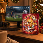 Logan | Football Christmas Advent Calendar with 24 Surprise Doors for Fans