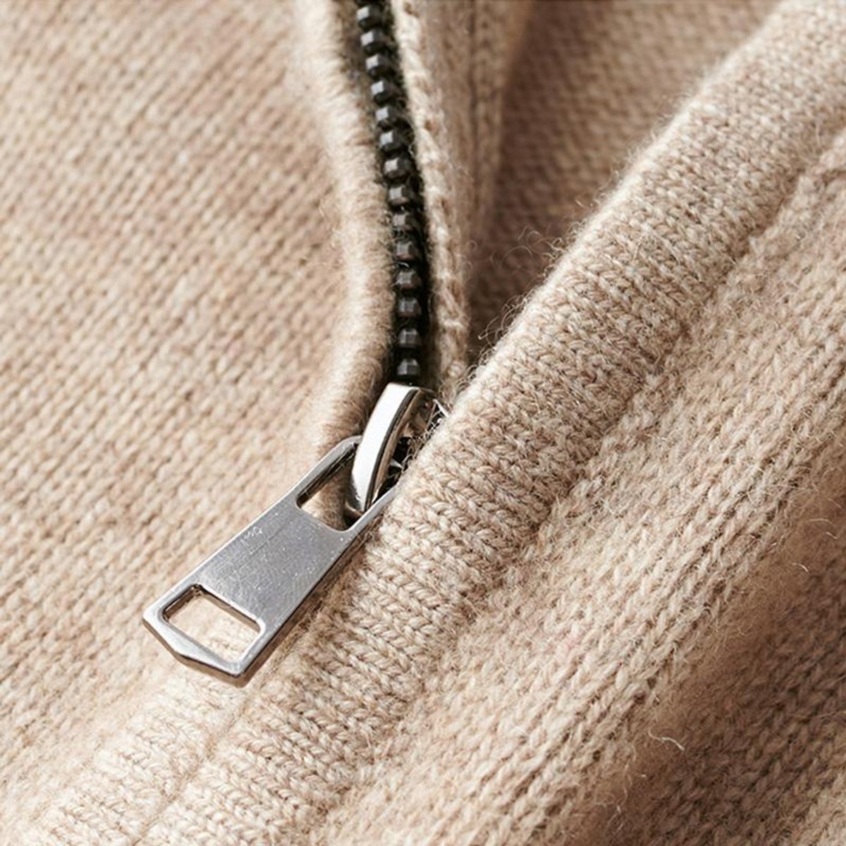 Men's Quarter Zip Sweater – Regular Fit Casual Knit Pullover