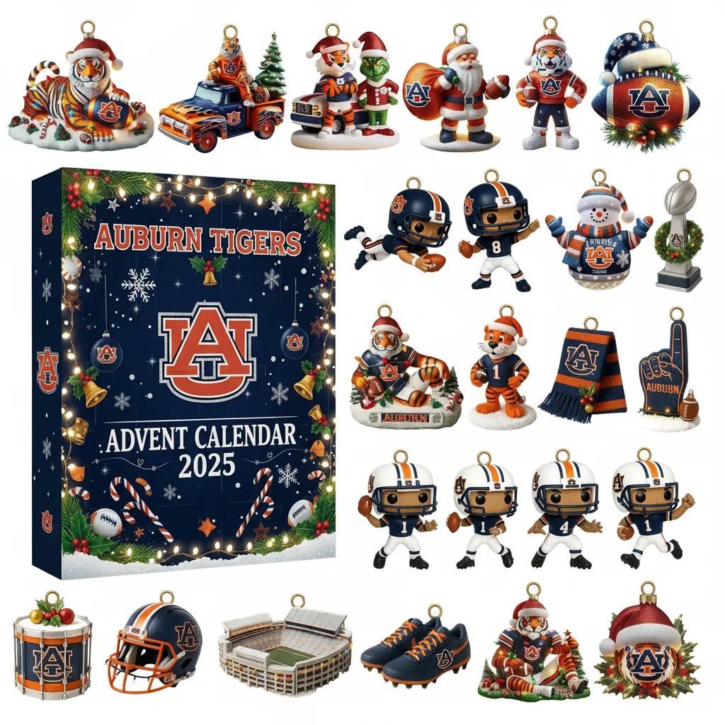 Joy | Christmas Advent Calendar with 25 Surprise Doors and Refillable Box