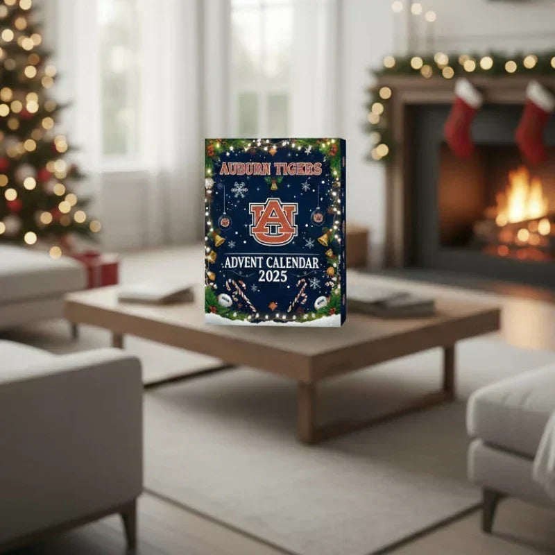 Joy | Christmas Advent Calendar with 25 Surprise Doors and Refillable Box