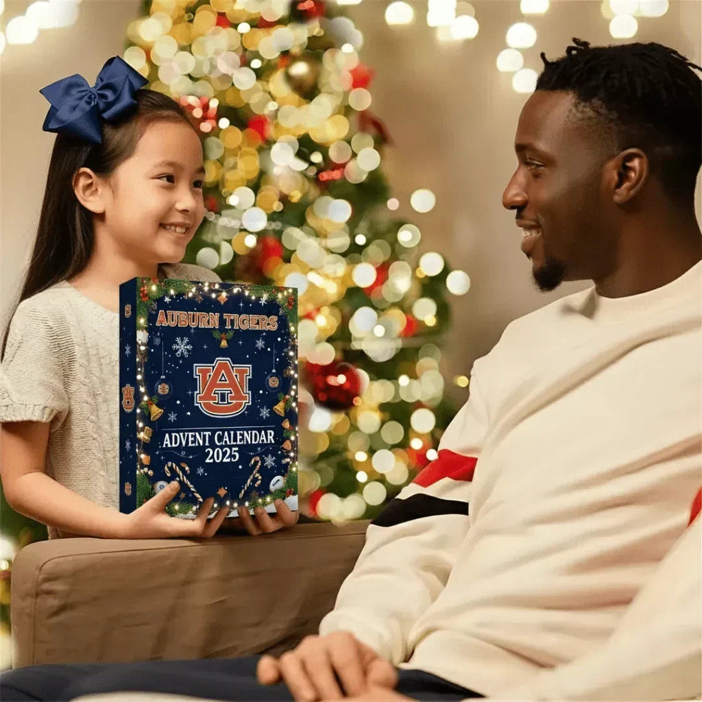 Joy | Christmas Advent Calendar with 25 Surprise Doors and Refillable Box