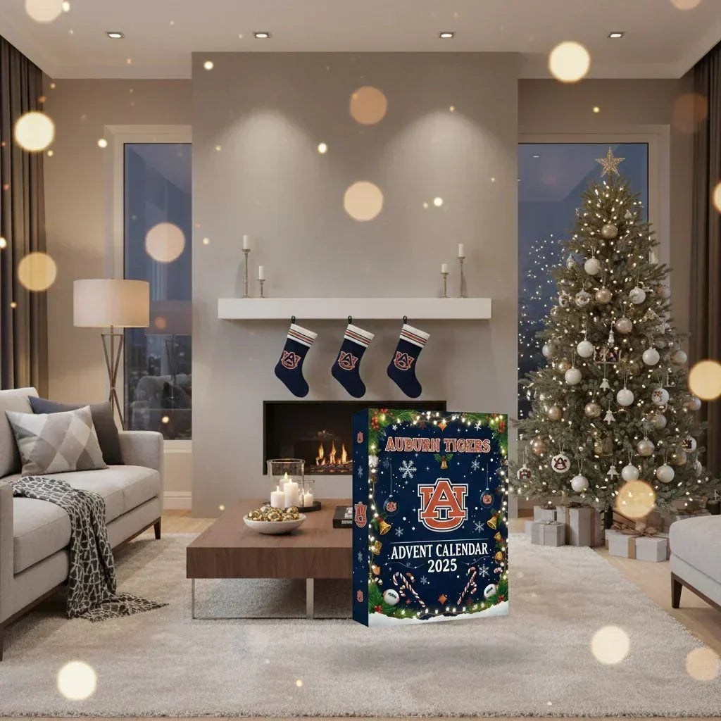 Joy | Christmas Advent Calendar with 25 Surprise Doors and Refillable Box