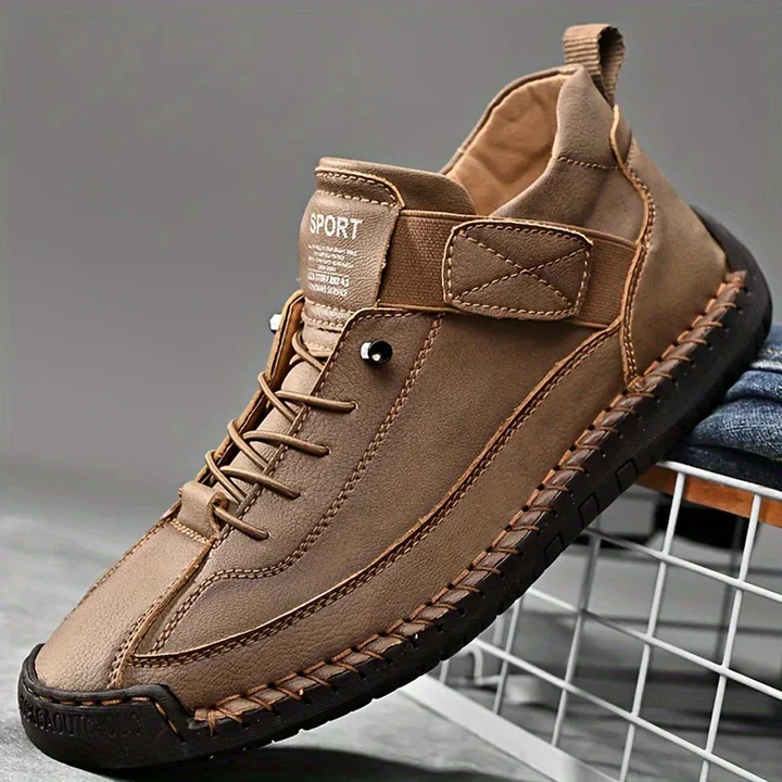 Cushioned Slip-On Platform Sneakers – Lightweight Wide Fit Walking Shoes