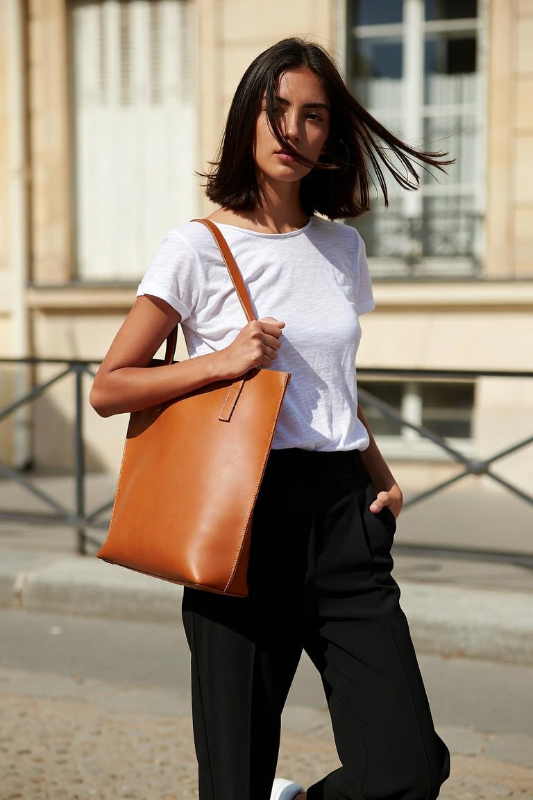 Women's Structured Laptop Tote Bag – Everyday Work Handbag