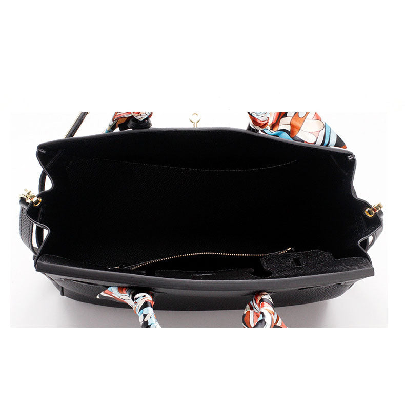 Women's Structured Top Handle Handbag – Elegant Everyday Shoulder Bag