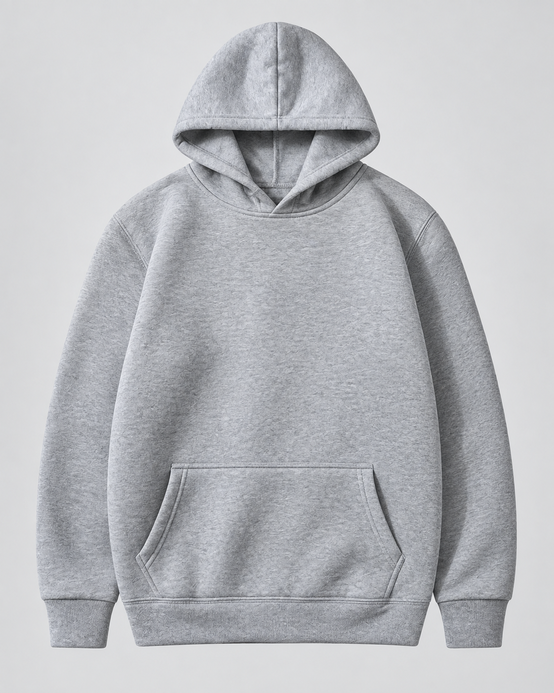 Men's Brushed Fleece Pullover Hoodie – Kangaroo Pocket Sweatshirt