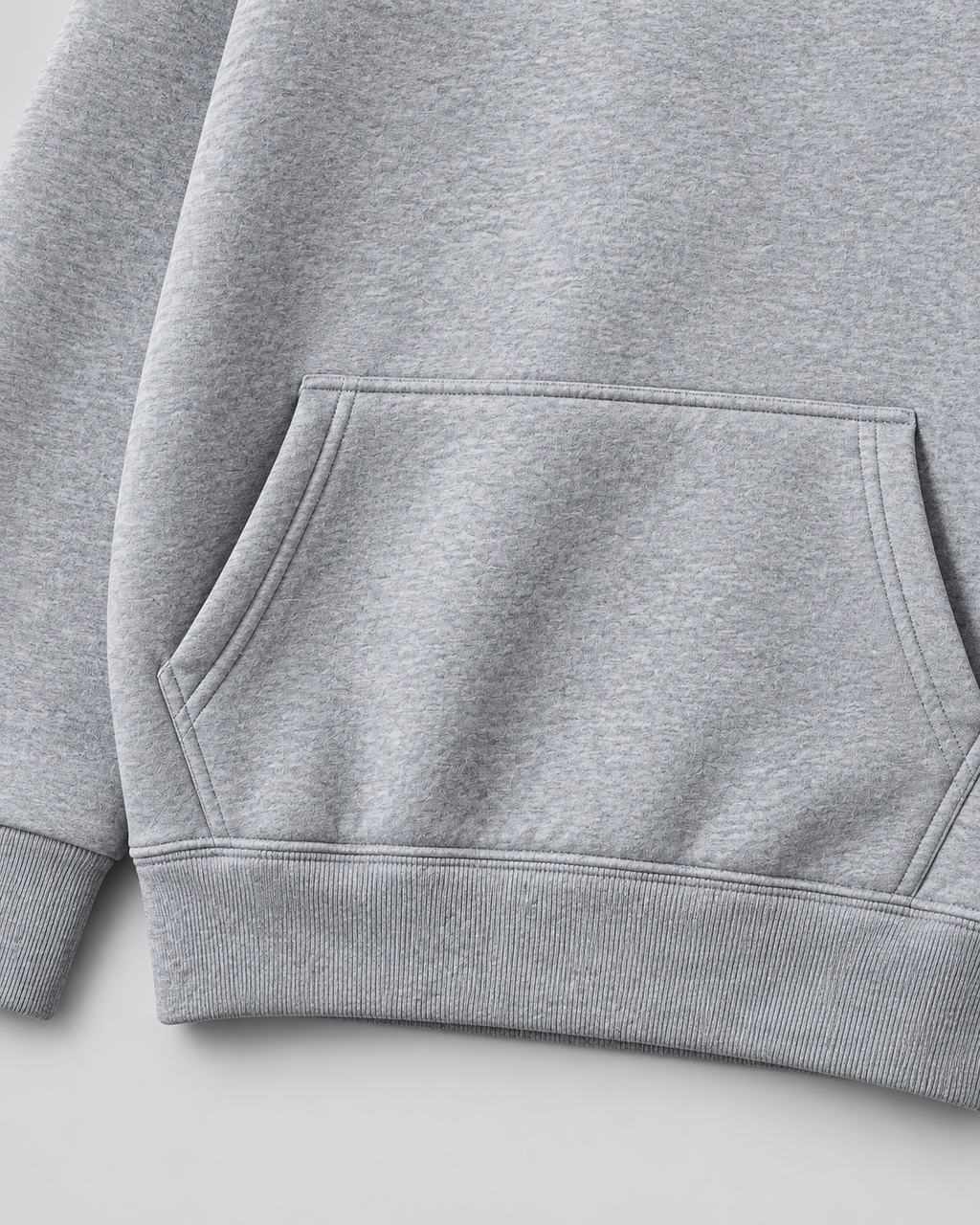 Men's Brushed Fleece Pullover Hoodie – Kangaroo Pocket Sweatshirt