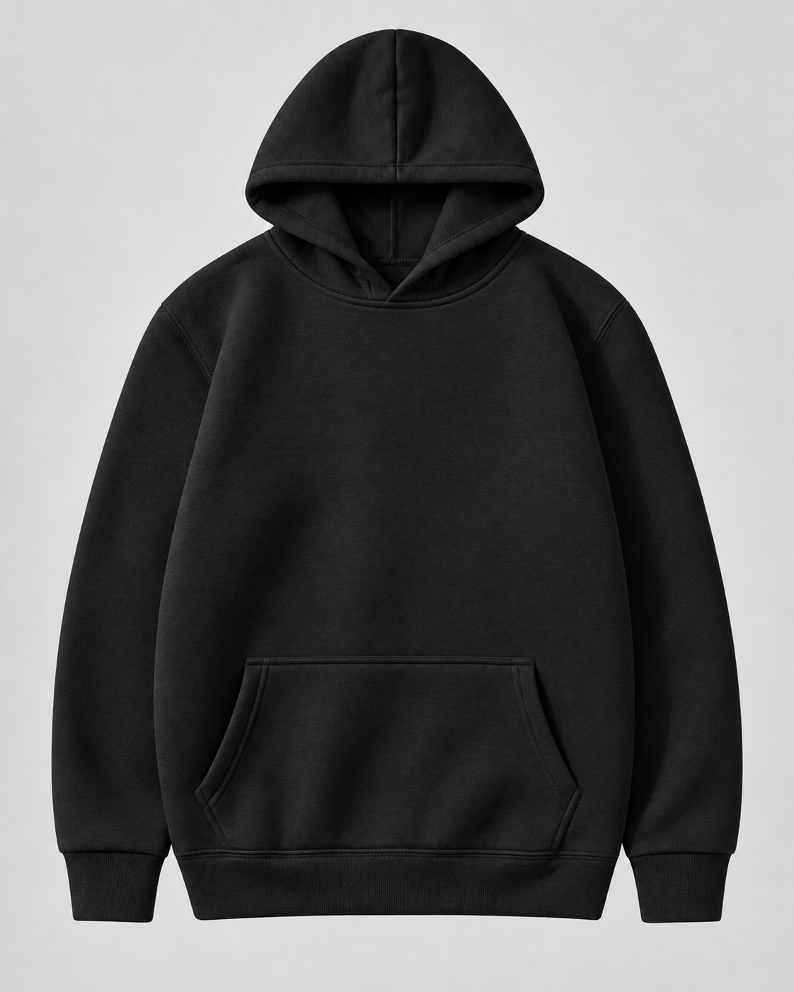 Men's Brushed Fleece Pullover Hoodie – Kangaroo Pocket Sweatshirt