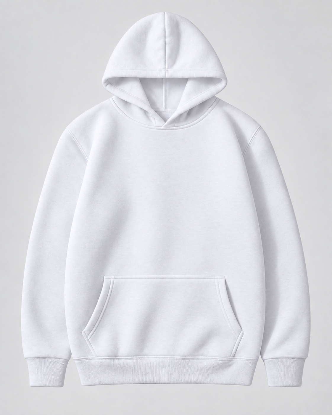 Men's Brushed Fleece Pullover Hoodie – Kangaroo Pocket Sweatshirt