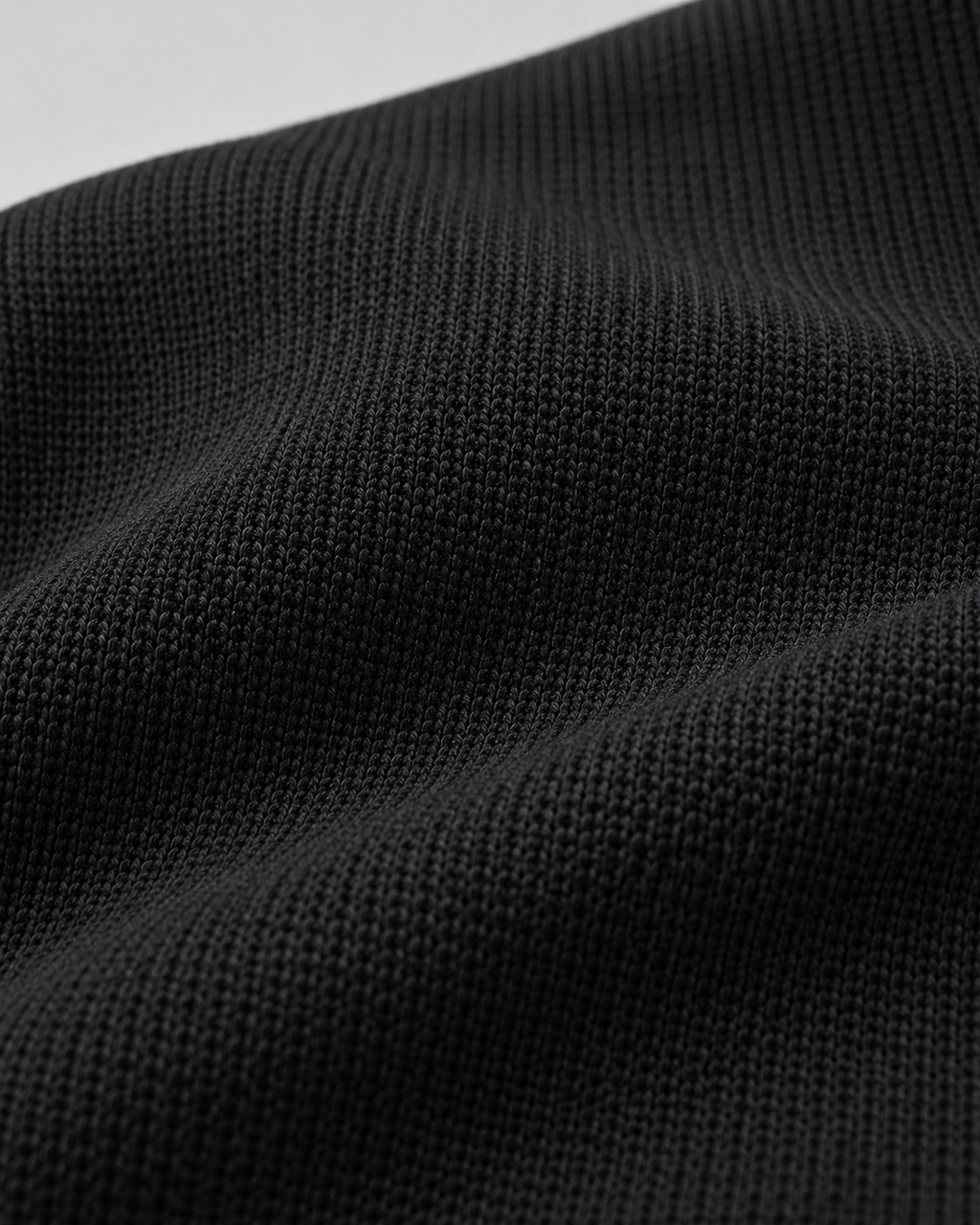 Men's Johnny Collar Knit Polo Sweater – Ribbed Long Sleeve Pullover