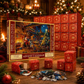 Ella | 1008 Piece Christmas Jigsaw Puzzle Advent Calendar with 24 Compartments