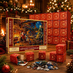 Ella | 1008 Piece Christmas Jigsaw Puzzle Advent Calendar with 24 Compartments