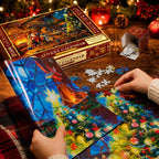 Ella | 1008 Piece Christmas Jigsaw Puzzle Advent Calendar with 24 Compartments