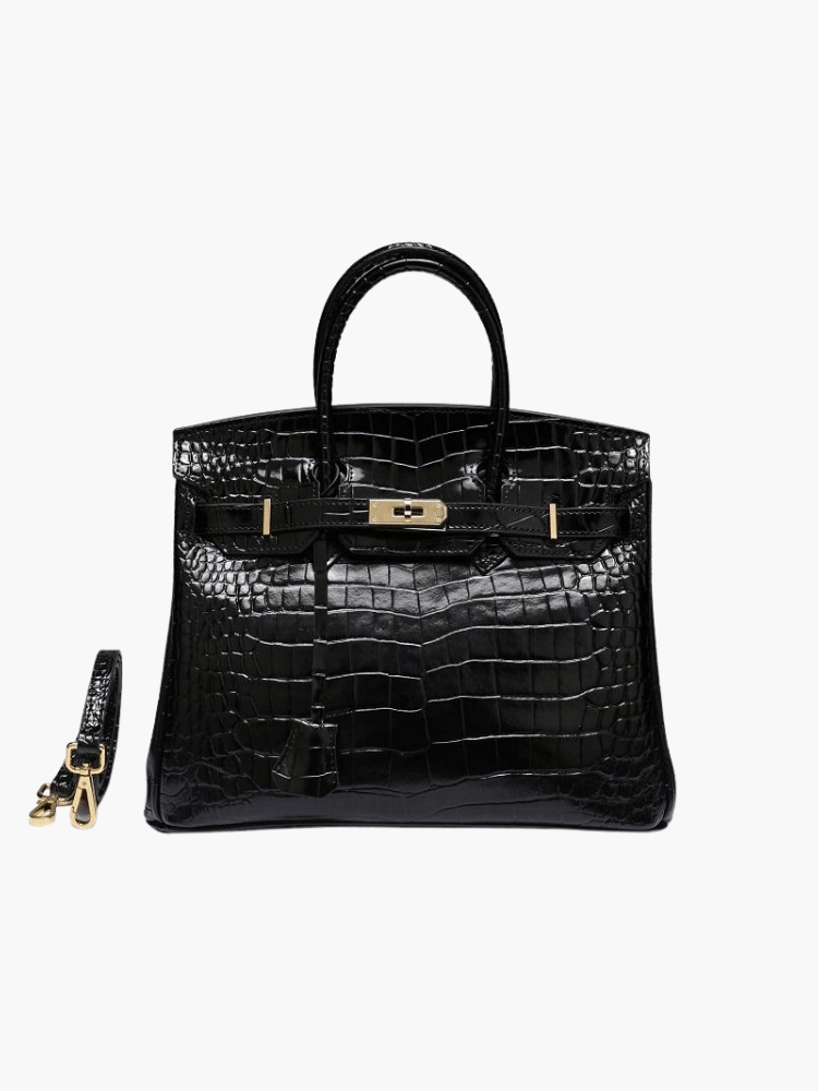 Women's Structured Top Handle Handbag – Elegant Everyday Shoulder Bag