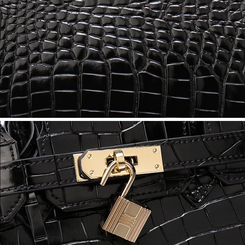 Women's Structured Top Handle Handbag – Elegant Everyday Shoulder Bag