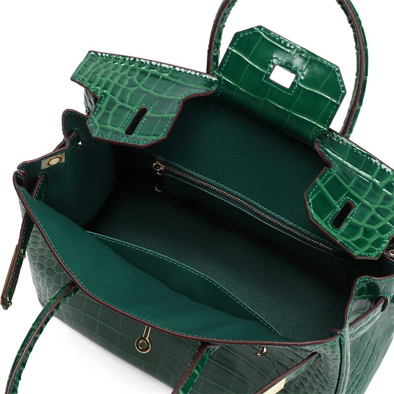 Women's Structured Top Handle Handbag – Elegant Everyday Shoulder Bag