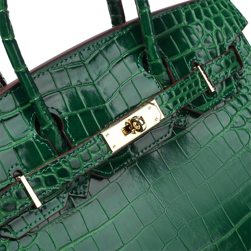 Women's Structured Top Handle Handbag – Elegant Everyday Shoulder Bag