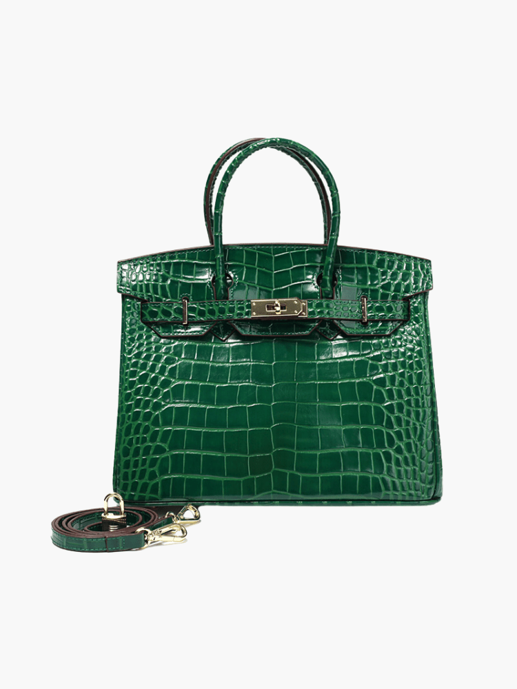 Women's Structured Top Handle Handbag – Elegant Everyday Shoulder Bag